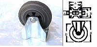 Ruota 250mm U98B_FIR fissa